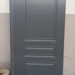 Porte chambre gris fonce