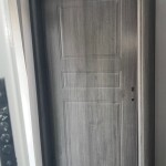 Porte chambre gris dimension 80/210cm