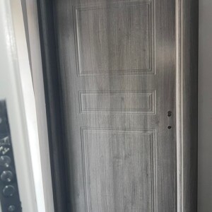 Porte chambre gris dimension 80/210cm
