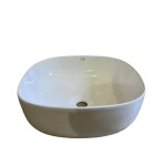 Vasque carré rond