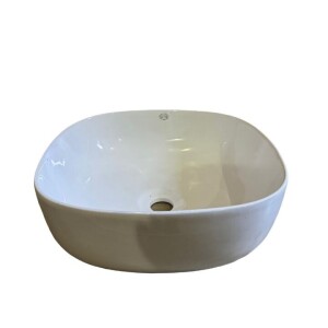 Vasque carré rond